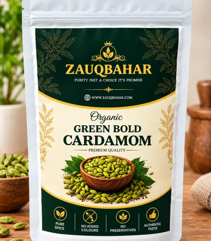 Organic Cardamom Bold Green